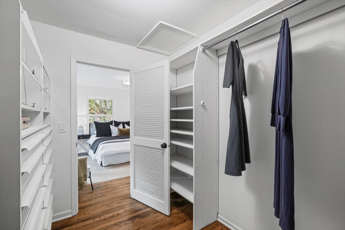 265 Randolph Street Glencoe, IL 60022 - Photo 27 of 34 a view of walk in closet with wooden floor and closet