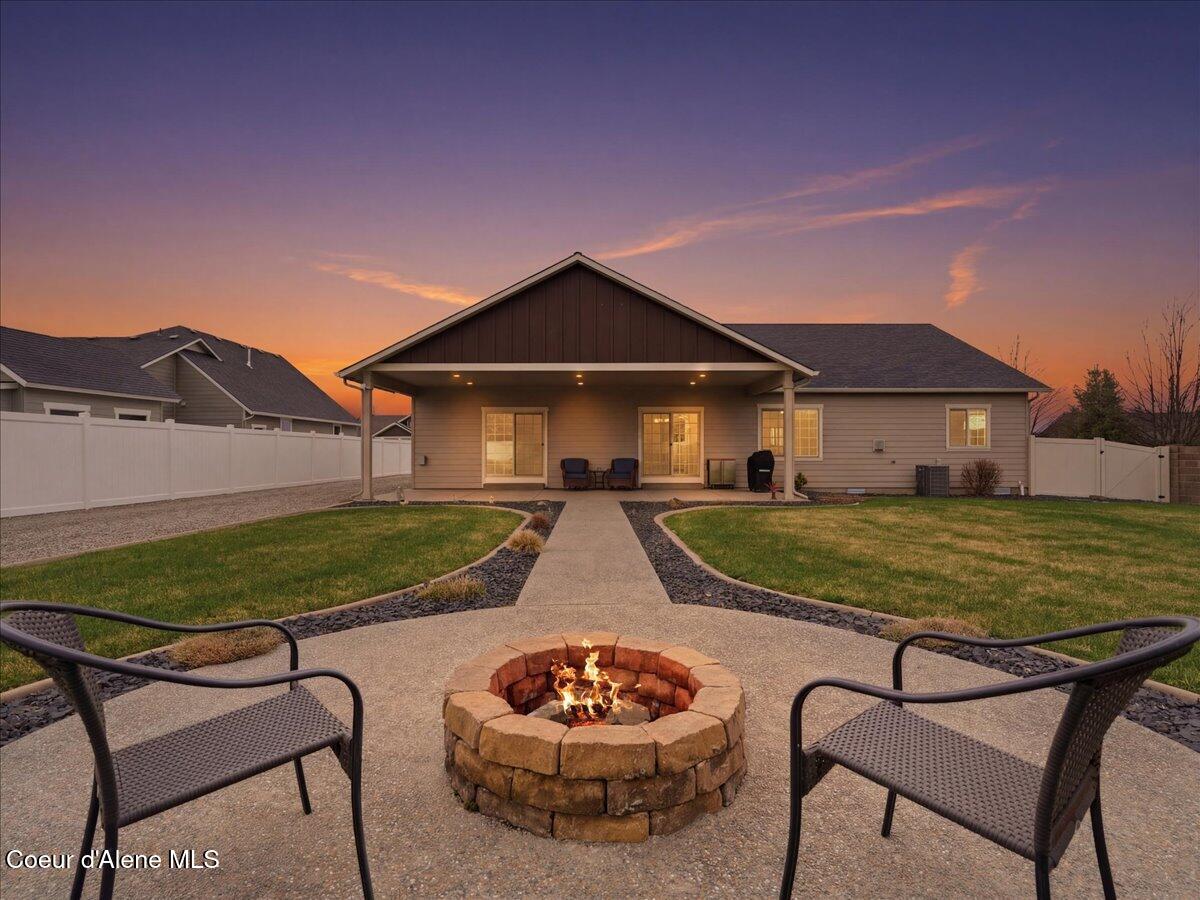 15468 North Pristine Circle Rathdrum, ID 83858 - Photo 2 of 55 02-Twilight Back of Home