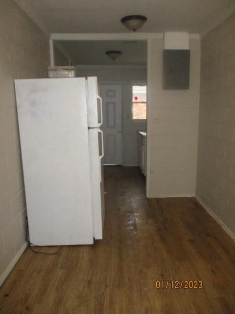 3406 Terminal Street, Unit 3 Columbus, GA 31906 - Photo 13 of 30 a view of a refrigerator in kitchen and an empty room