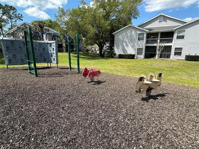 a view of a park with entertaining space