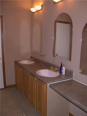 1922 Fortner Road Dickson, TN 37055 - Photo 13 of 20 Master bath Double vanitiy & make up space