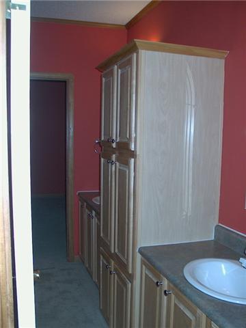 1922 Fortner Road Dickson, TN 37055 - Photo 18 of 20 Second bath opens to hallway and has separate vanity areas for each bedroom Linen closet and extra cabinet storage