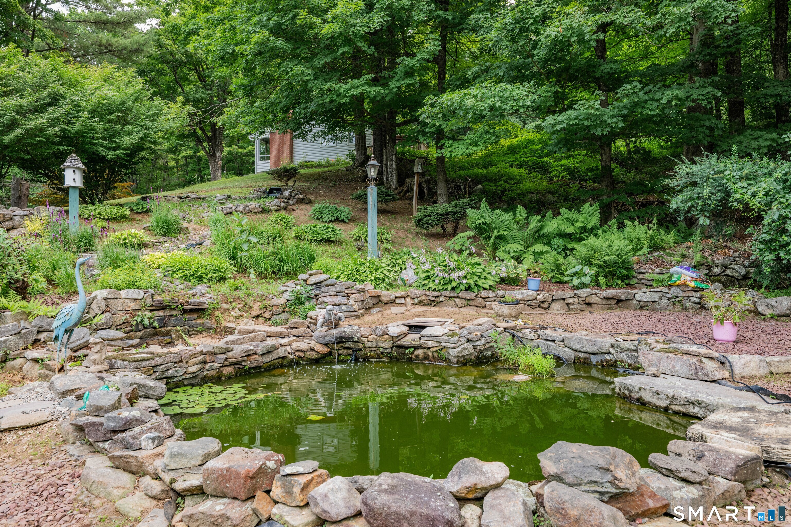 9 Mountain Road Barkhamsted, CT 06065 - Photo 28 of 32 Koi pond