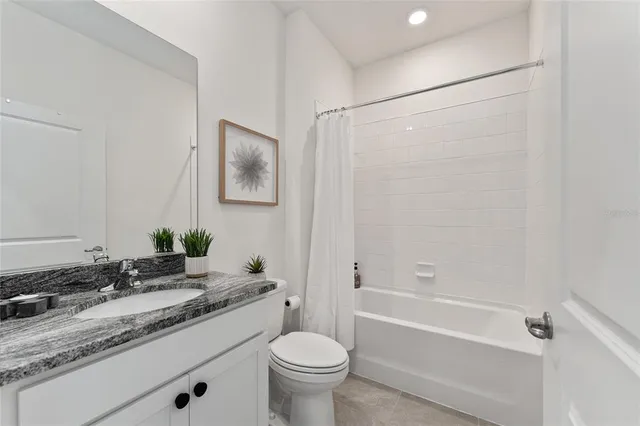 a outdoor space with furniture