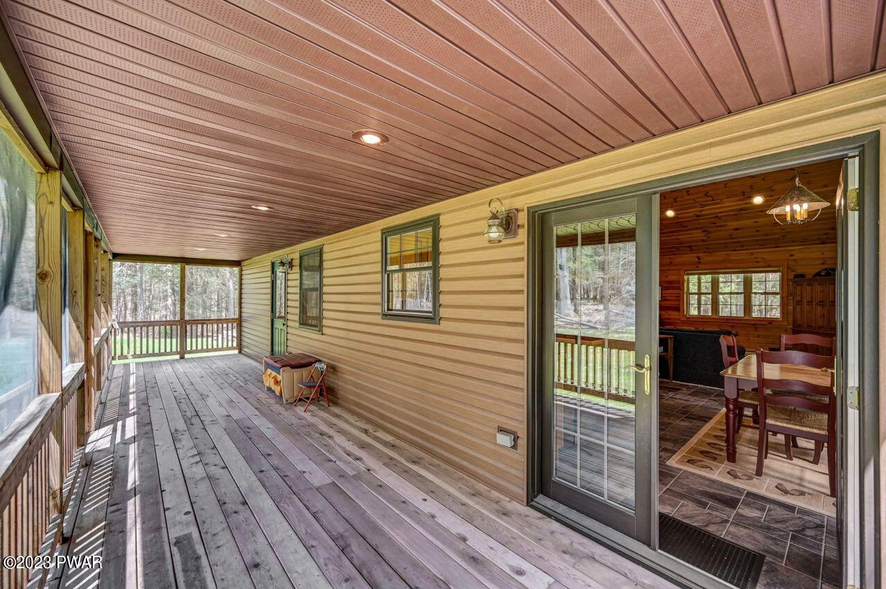 35 Spring Brook Road Milanville, PA 18443 - Photo 42 of 54 Back Porch