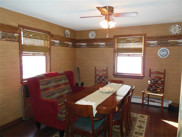 207 Hubbardston Road Templeton, MA 01468 - Photo 17 of 19 a view of a dining room with furniture window and wooden floor