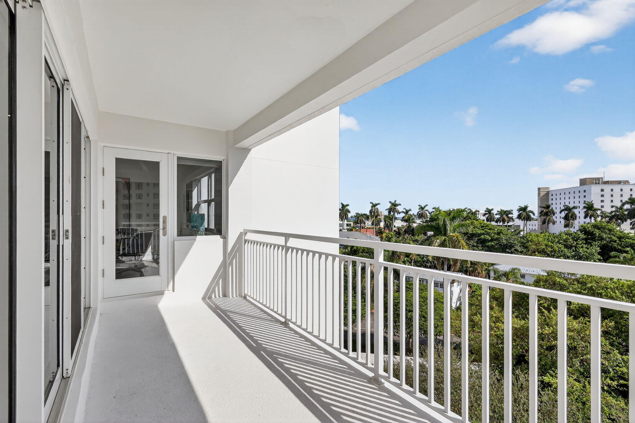1000 Lowry Street, Unit 6J Delray Beach, FL 33483 - Photo 48 of 63 a view of a balcony