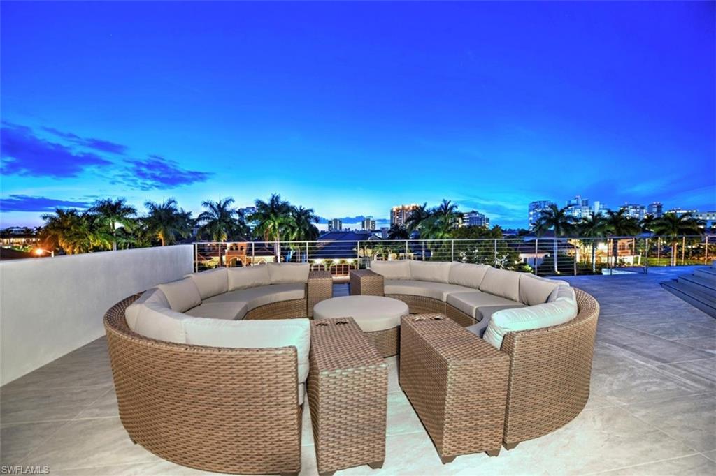 3860 Crayton Road Naples, FL 34103 - Photo 3 of 32 Sunset Rooftop View