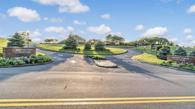 a view of a swimming pool and outdoor space