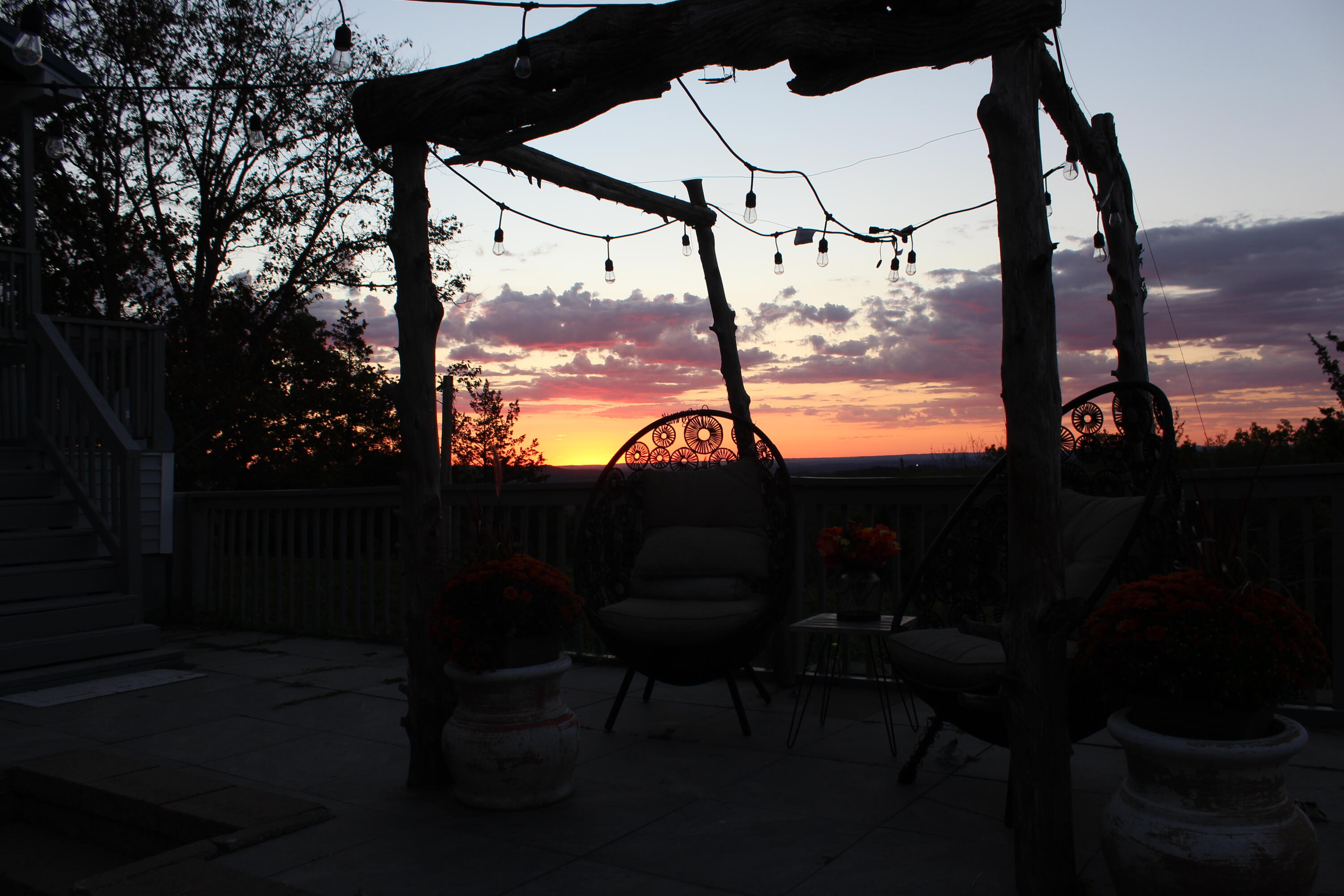 Gazebo Sunset