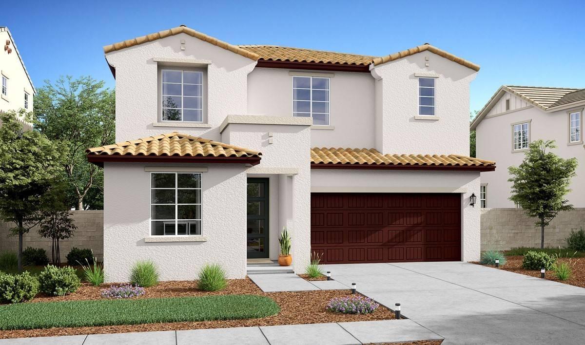 5009 Cloudcrest Place Roseville, CA 95747 - Photo 1 of 1 a front view of a house with a yard and garage