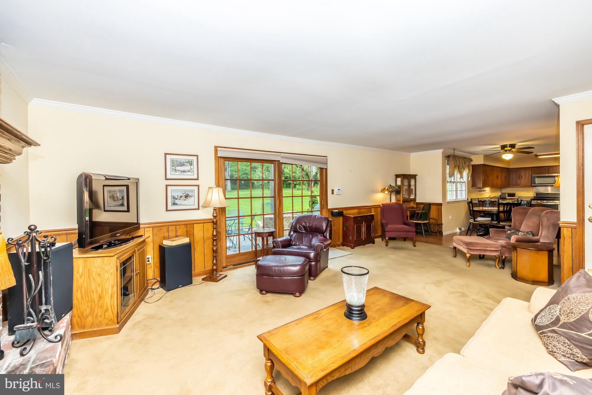 204 Downing Road Downingtown, PA 19335 - Photo 34 of 54 Family Room Slider to Deck
