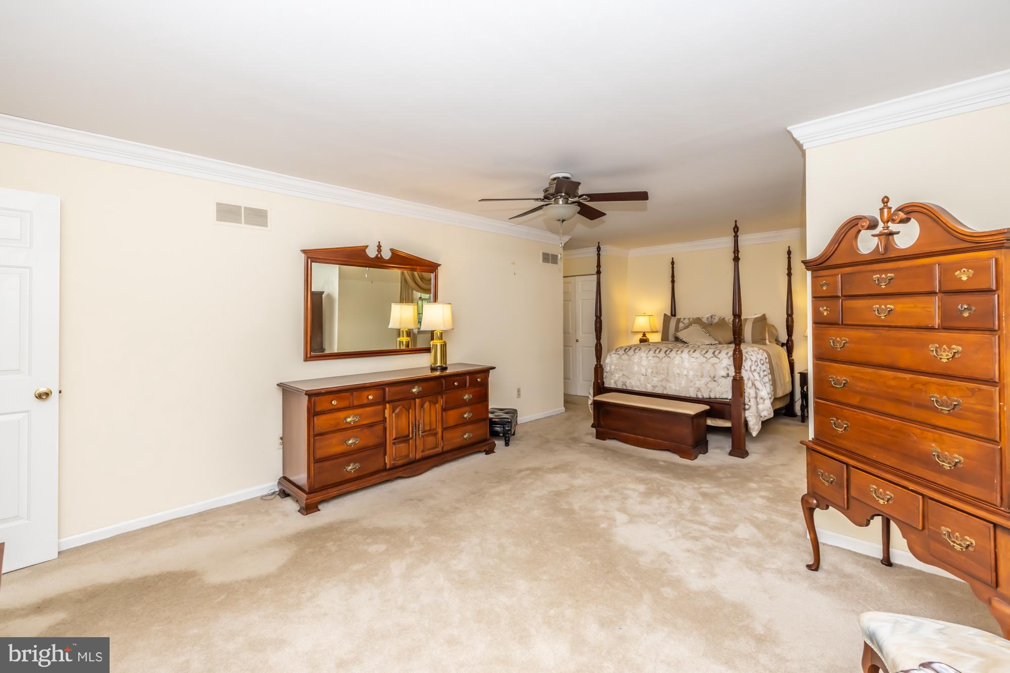 204 Downing Road Downingtown, PA 19335 - Photo 36 of 54 Large Primary Bedroom w/ Sitting Area