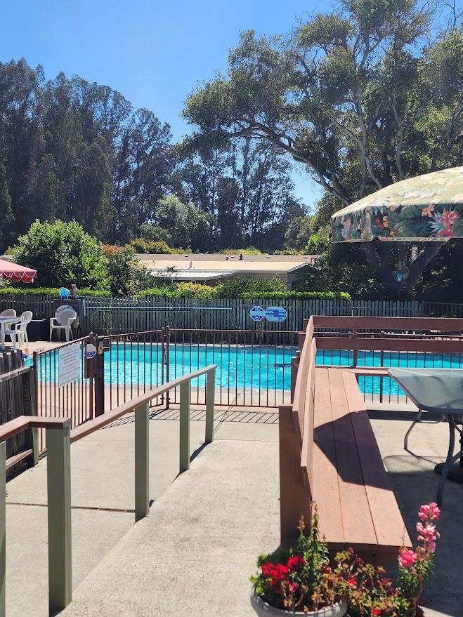 17 Pepperwood Way, Unit 17 Soquel, CA 95073 - Photo 55 of 56 a view of swimming pool with sitting area and furniture