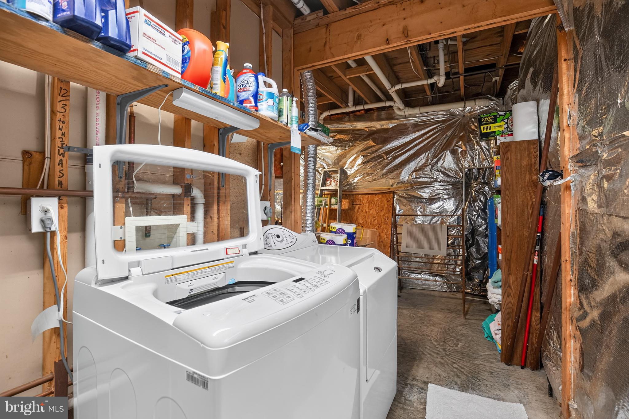 2220 Vern Road Port Republic, MD 20676 - Photo 24 of 34 Laundry/Storage room w/walkout