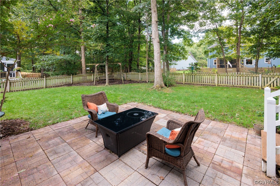 15201 Windy Ridge Road Midlothian, VA 23112 - Photo 29 of 30 a view of a yard with furniture and garden