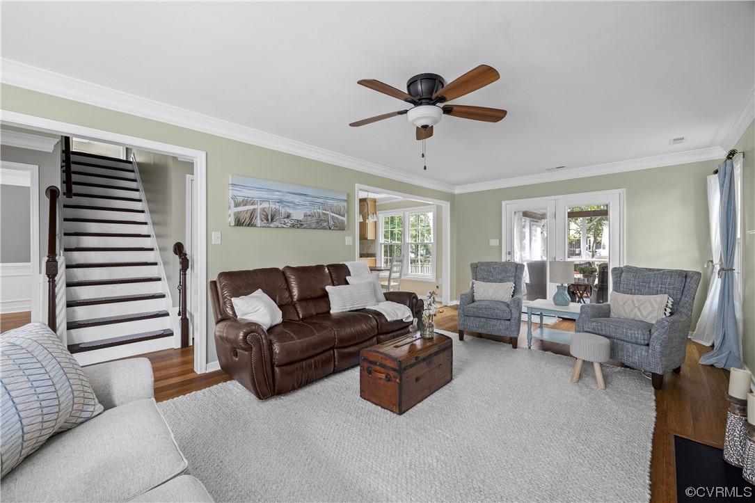 15201 Windy Ridge Road Midlothian, VA 23112 - Photo 6 of 30 a living room with furniture and a large window