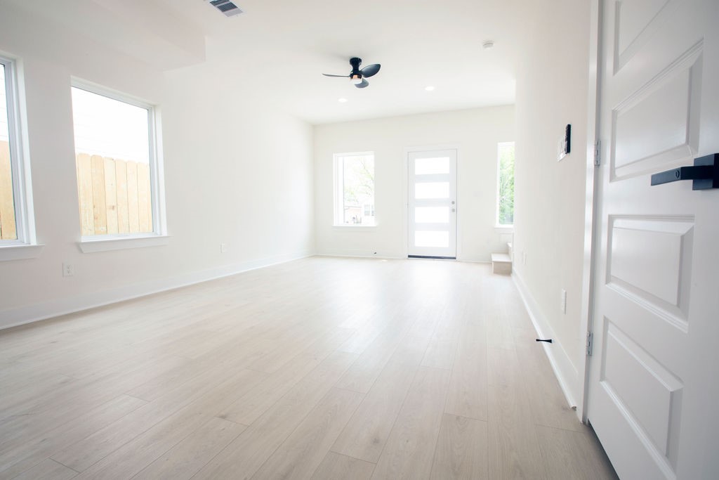 4137 Mallow Street, Unit A Houston, TX 77051 - Photo 9 of 16 a view of livingroom with hardwood