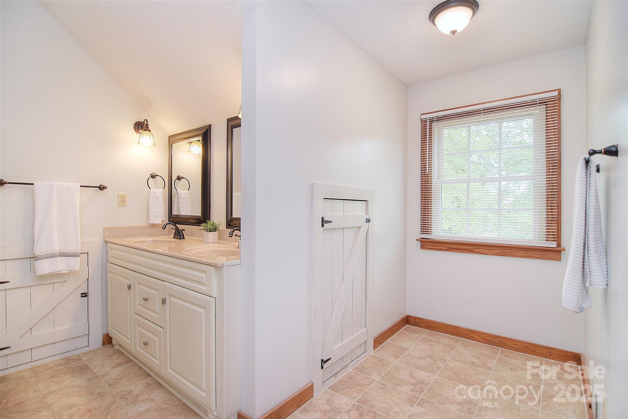 109 Larch Road Salisbury, NC 28147 - Photo 29 of 43 a bathroom with a sink vanity and a mirror