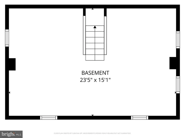 a black and white photo of a floor plan