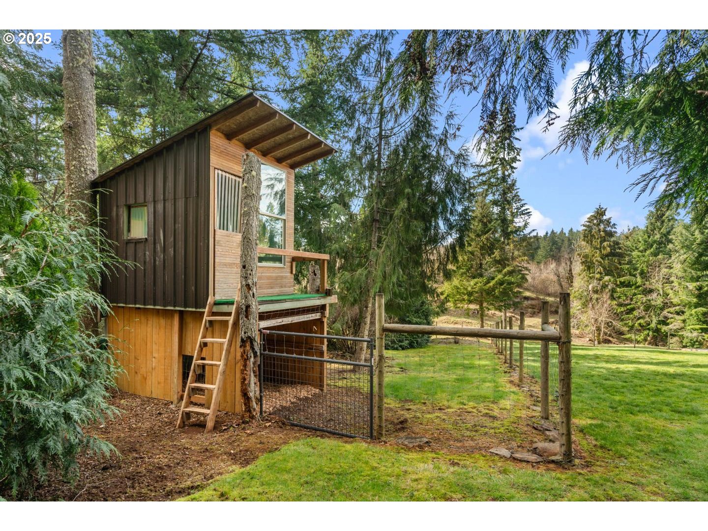 21481 South Ridge Road Oregon City, OR 97045 - Photo 39 of 48 a backyard of a house with lots of green space