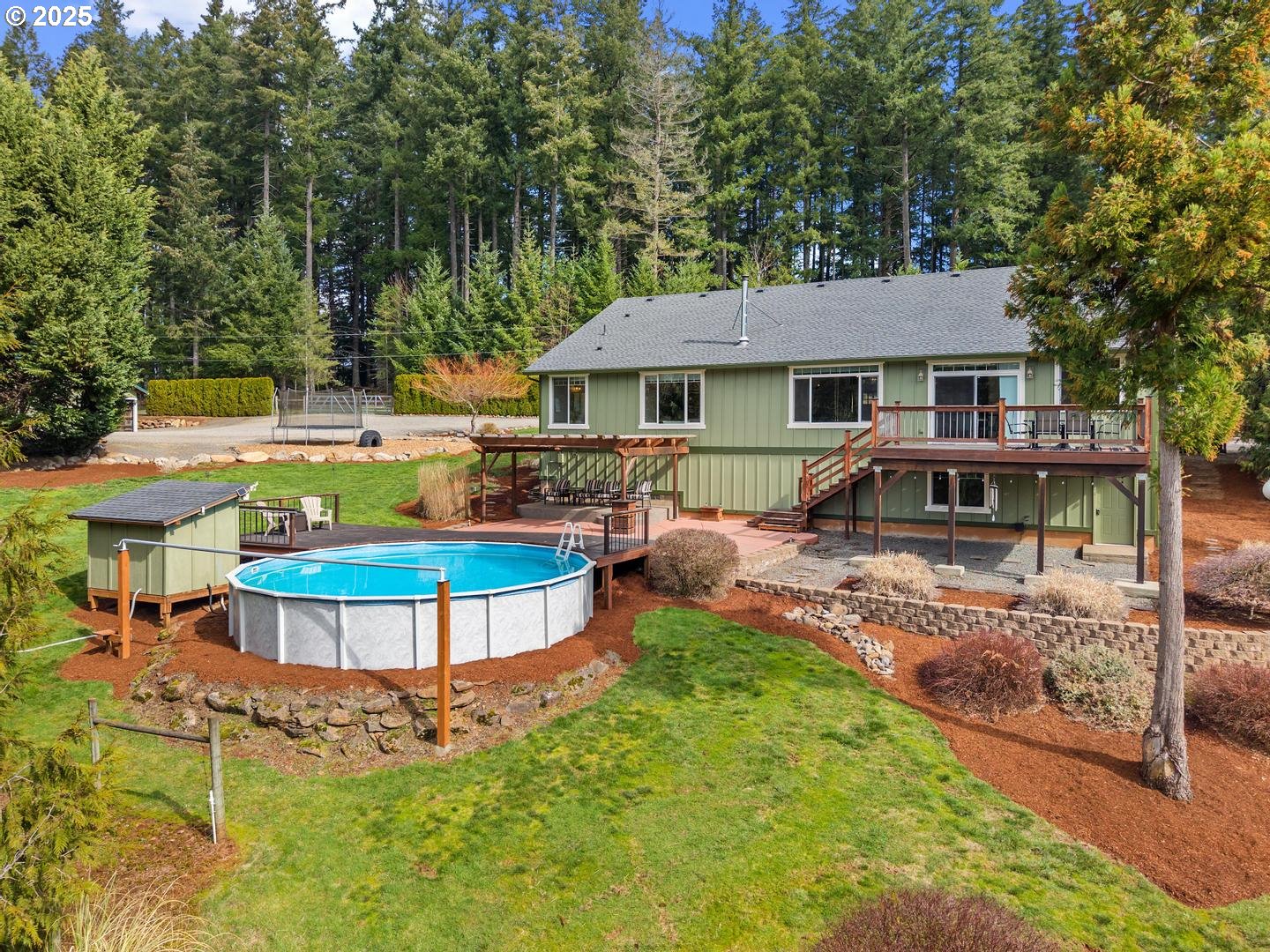 21481 South Ridge Road Oregon City, OR 97045 - Photo 40 of 48 front view of a house with a yard