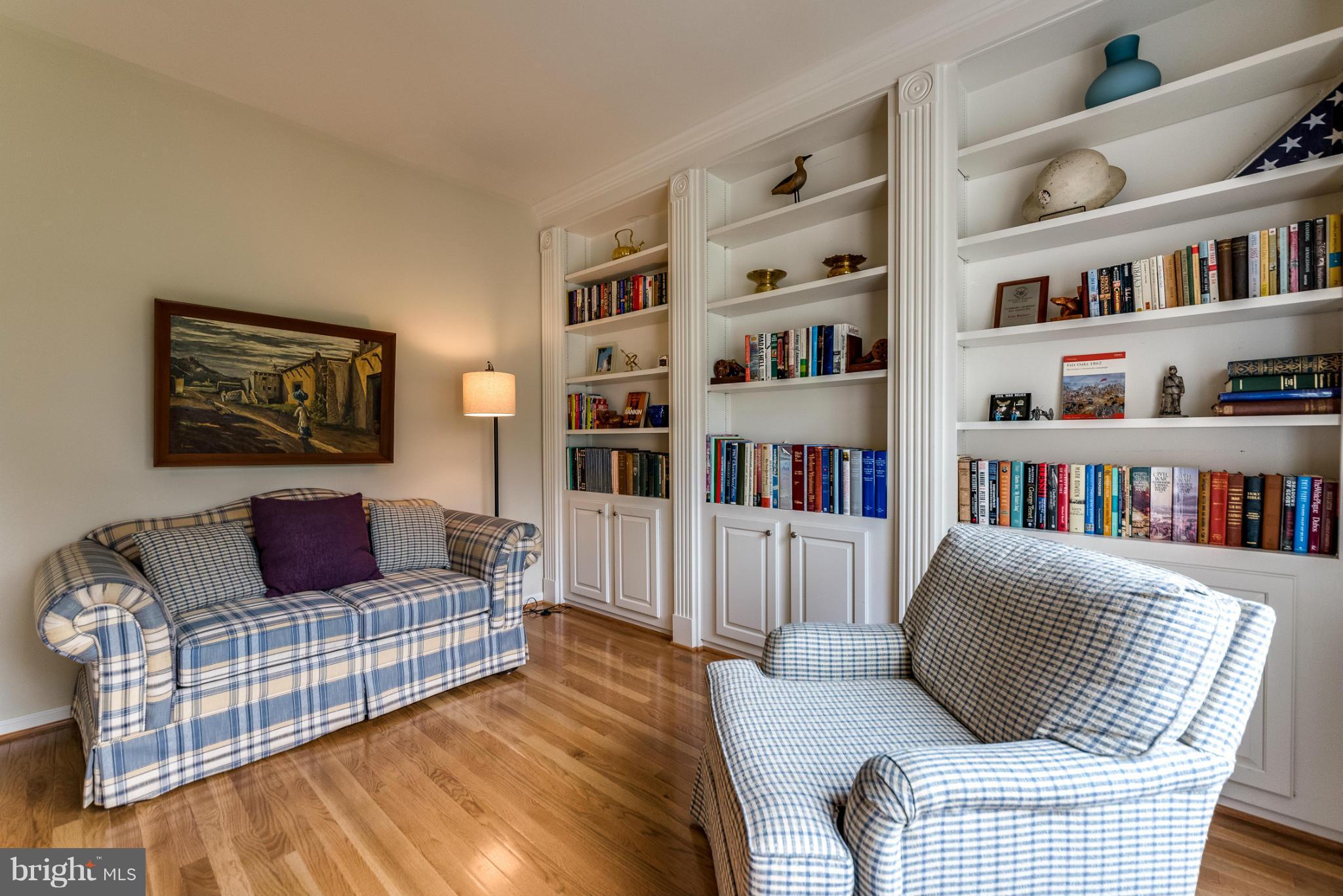1318 Dasher Lane Reston, VA 20190 - Photo 14 of 30 Study with Built Ins