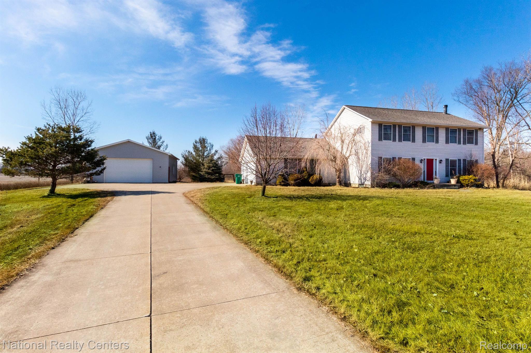 DRIVEWAY ENTERING PROPERTY