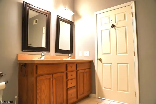 a view of a room with an empty space