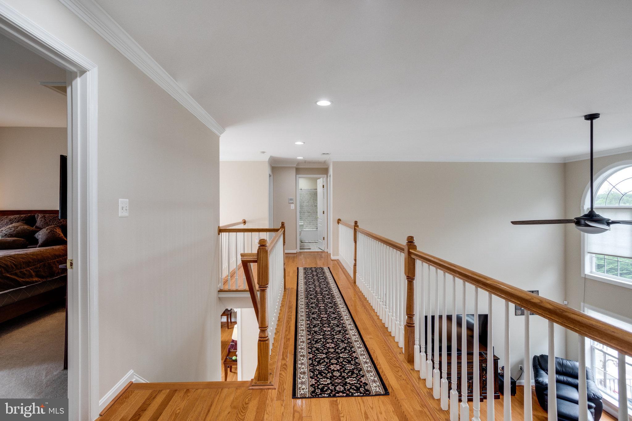13195 Delaney Road Woodbridge, VA 22193 - Photo 58 of 88 Upper Level landing & catwalk w/ wood floors