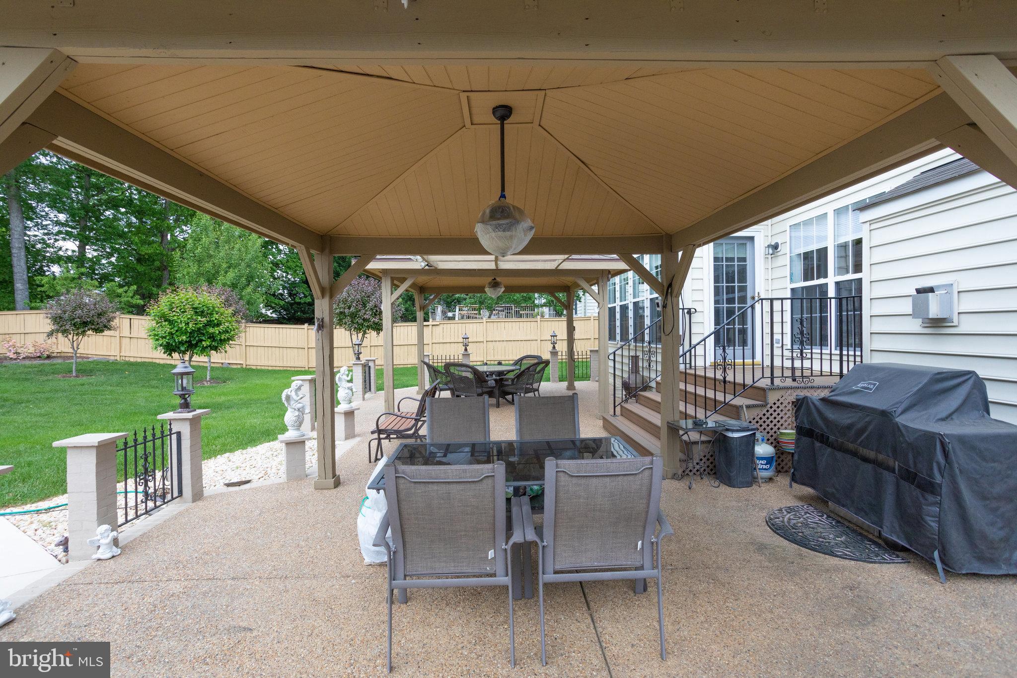 13195 Delaney Road Woodbridge, VA 22193 - Photo 82 of 88 Two custom gazebos with lighting