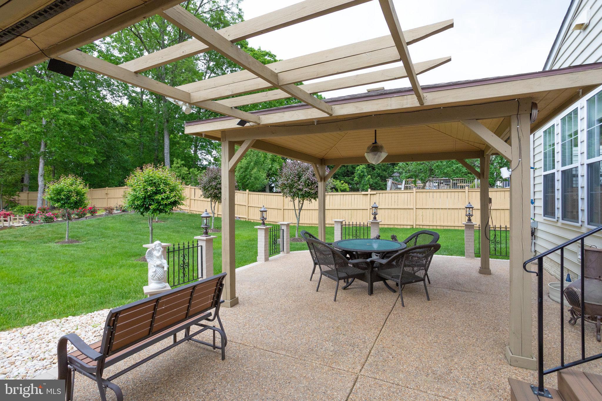 13195 Delaney Road Woodbridge, VA 22193 - Photo 84 of 88 Patio w/ two custom gazebos