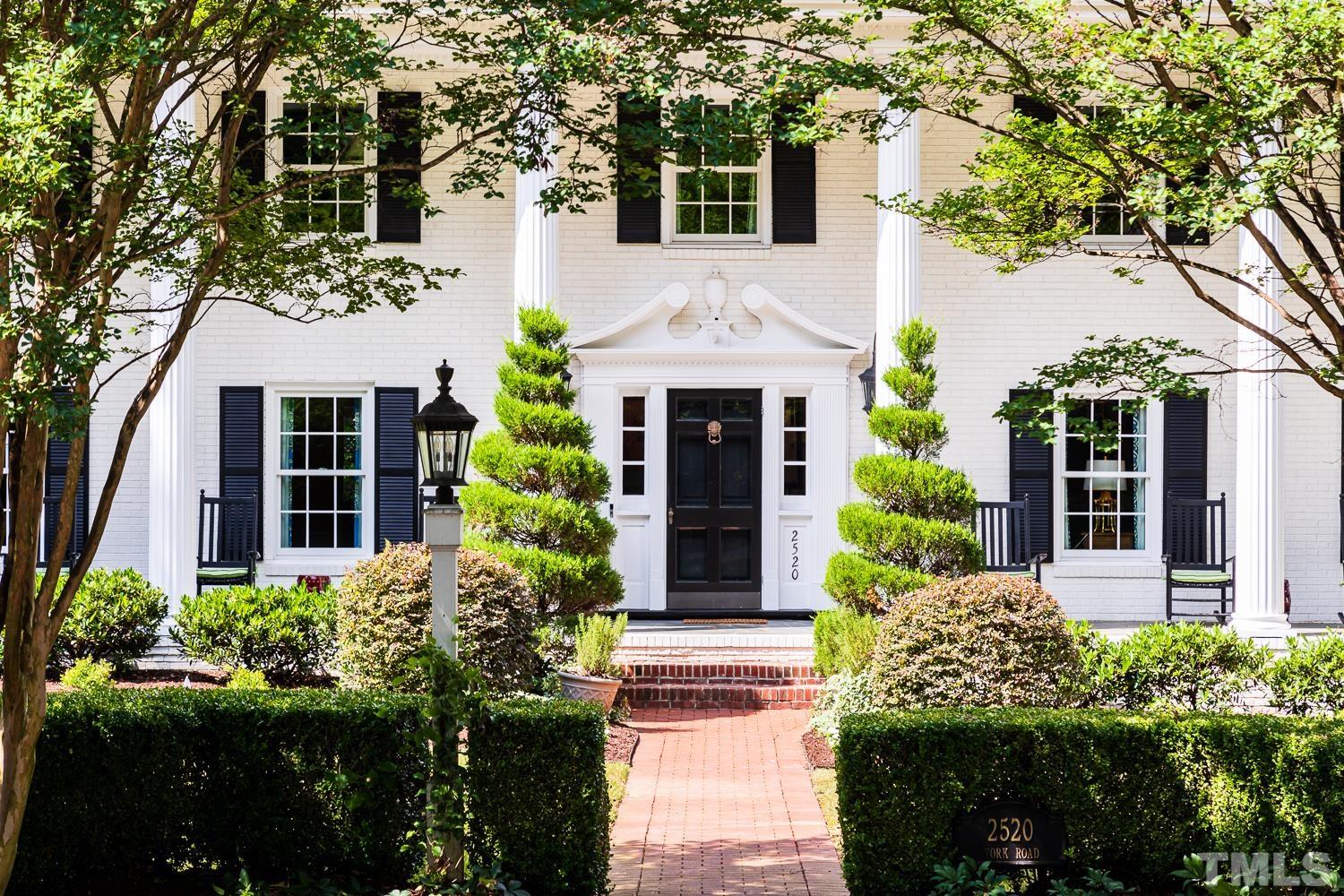 2520 York Road Raleigh, NC 27608 - Photo 2 of 6 front view of a house with a yard