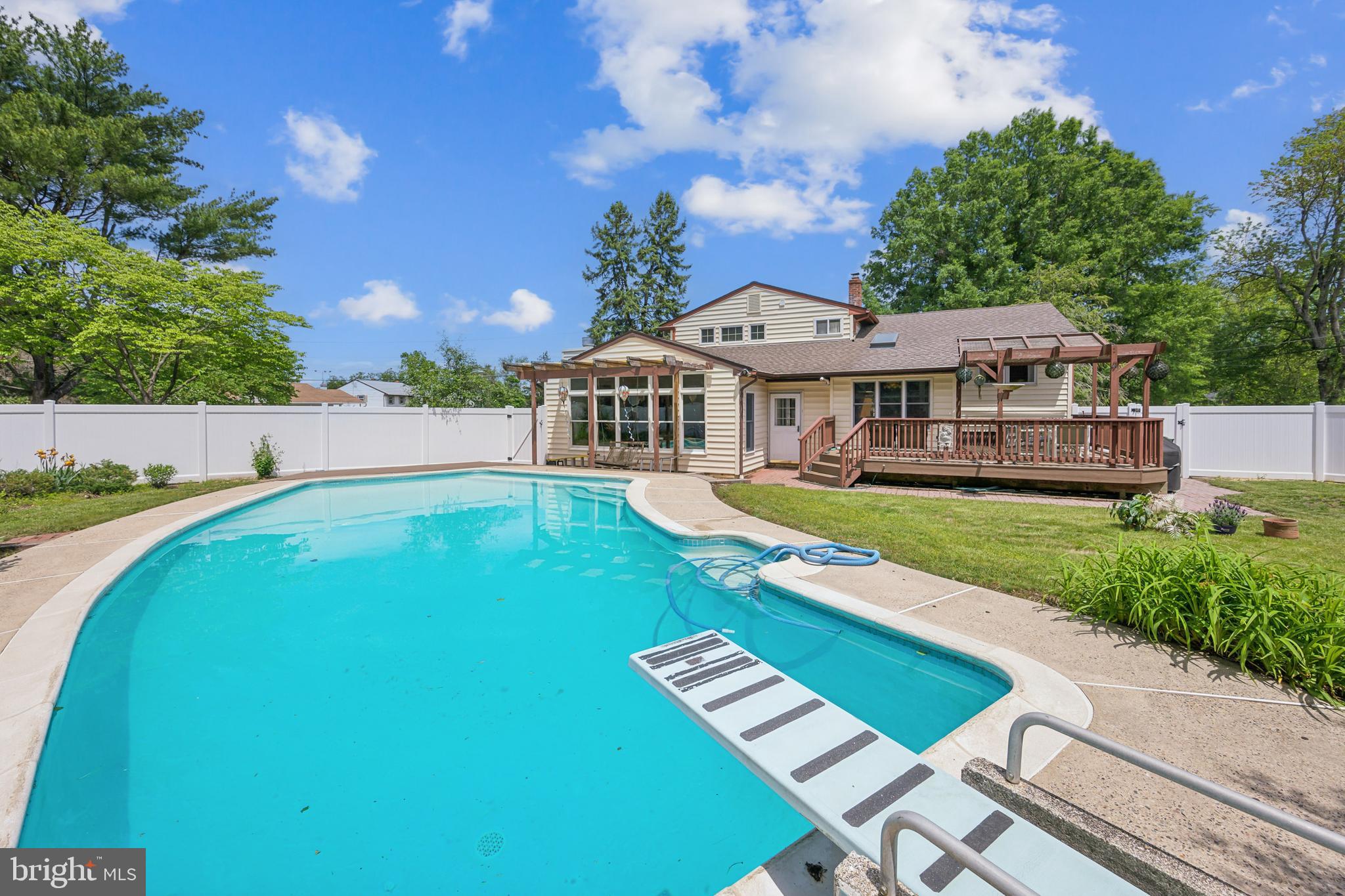 2 Tomahawk Drive Marlton, NJ 08053 - Photo 3 of 26 an aerial view of a house with swimming pool garden and patio