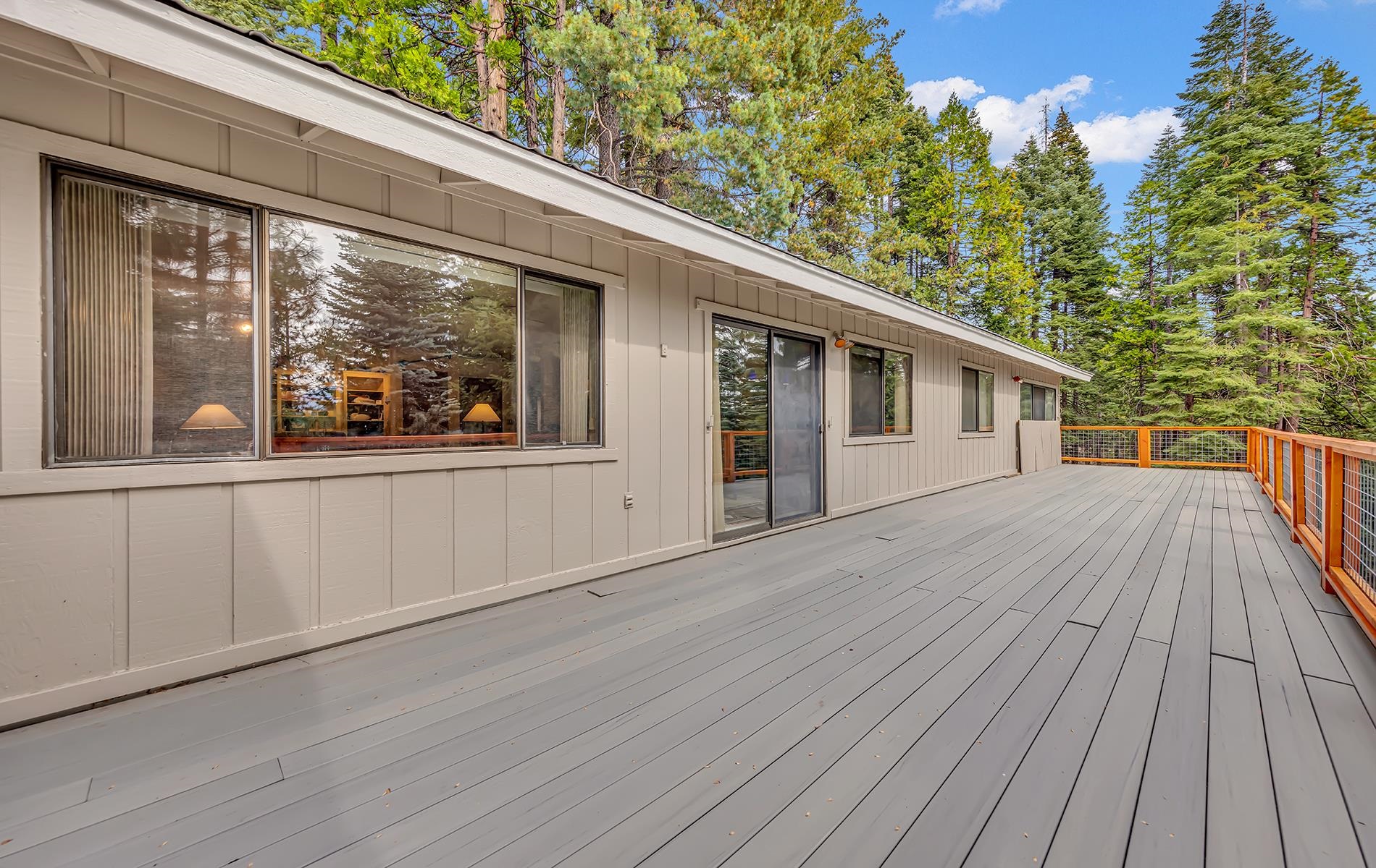 608 East Burnt Cedar Road Lake Almanor, CA 96137 - Photo 25 of 36 a view of a house with a deck