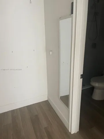 a view of a backyard with a garden