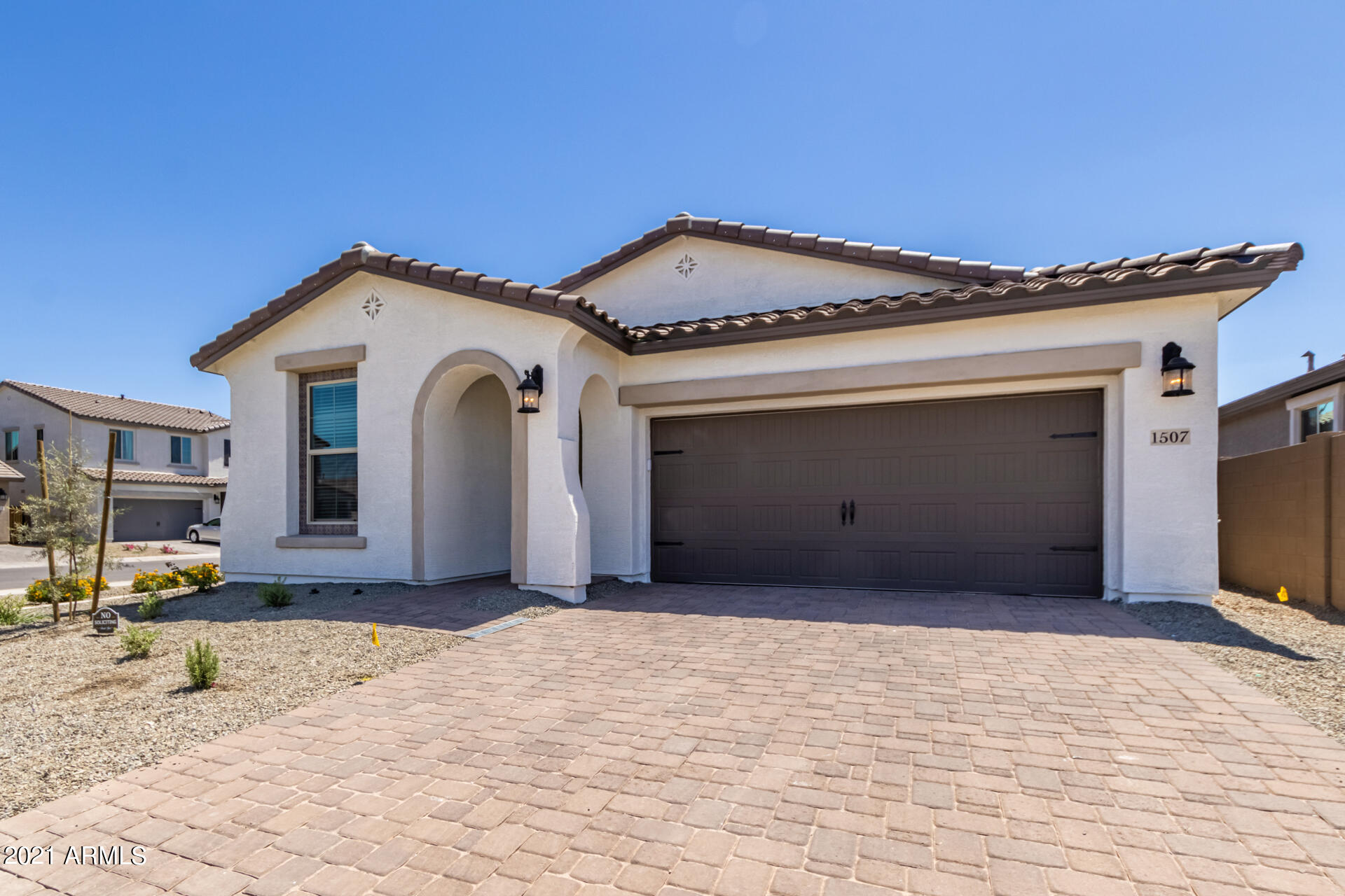 1507 South Honeysuckle Lane Gilbert, AZ 85296 - Photo 3 of 32 a view of a house with a outdoor space