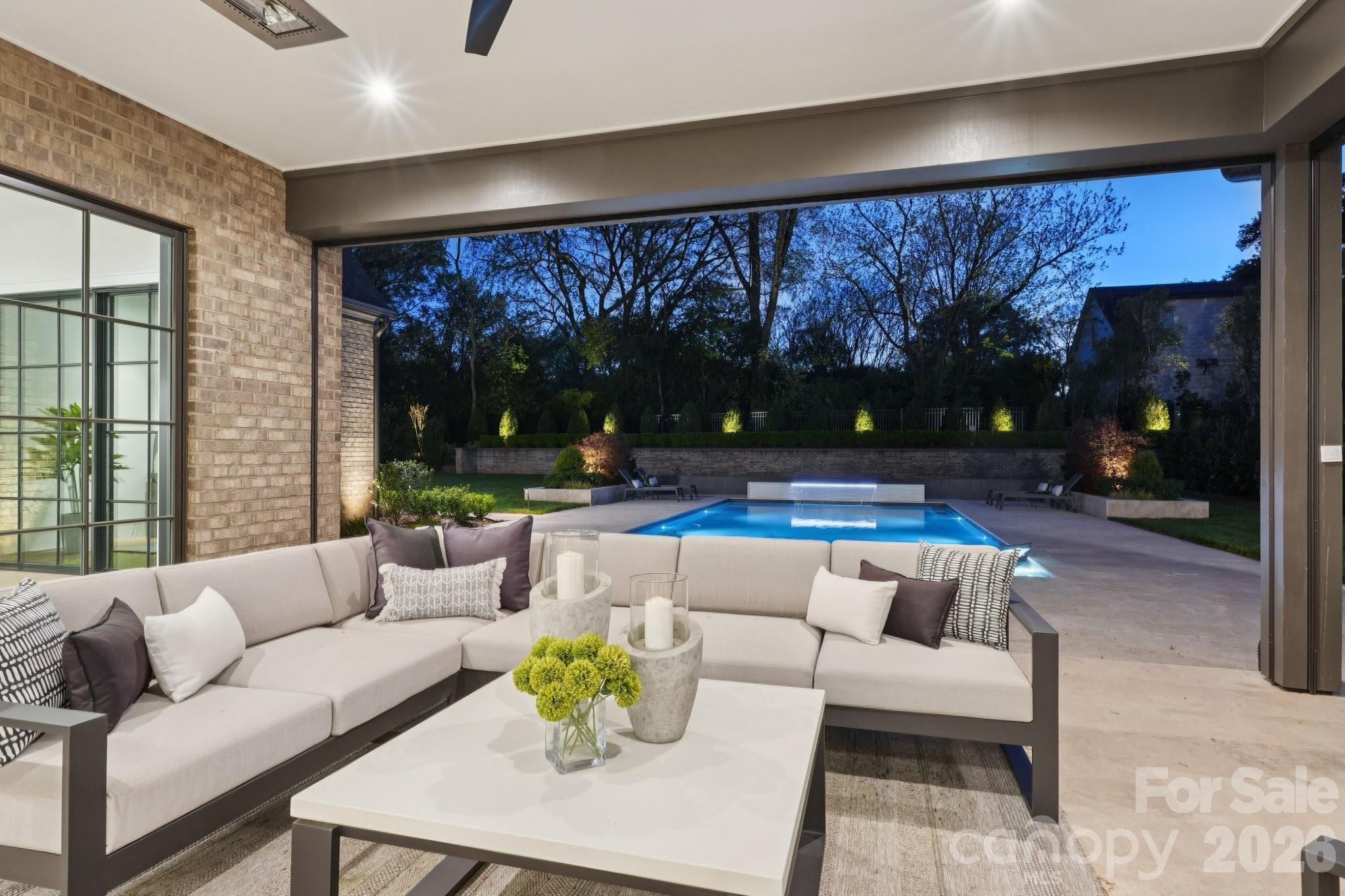 2103 Cortelyou Road Charlotte, NC 28211 - Photo 45 of 45 a living room with furniture and a large window