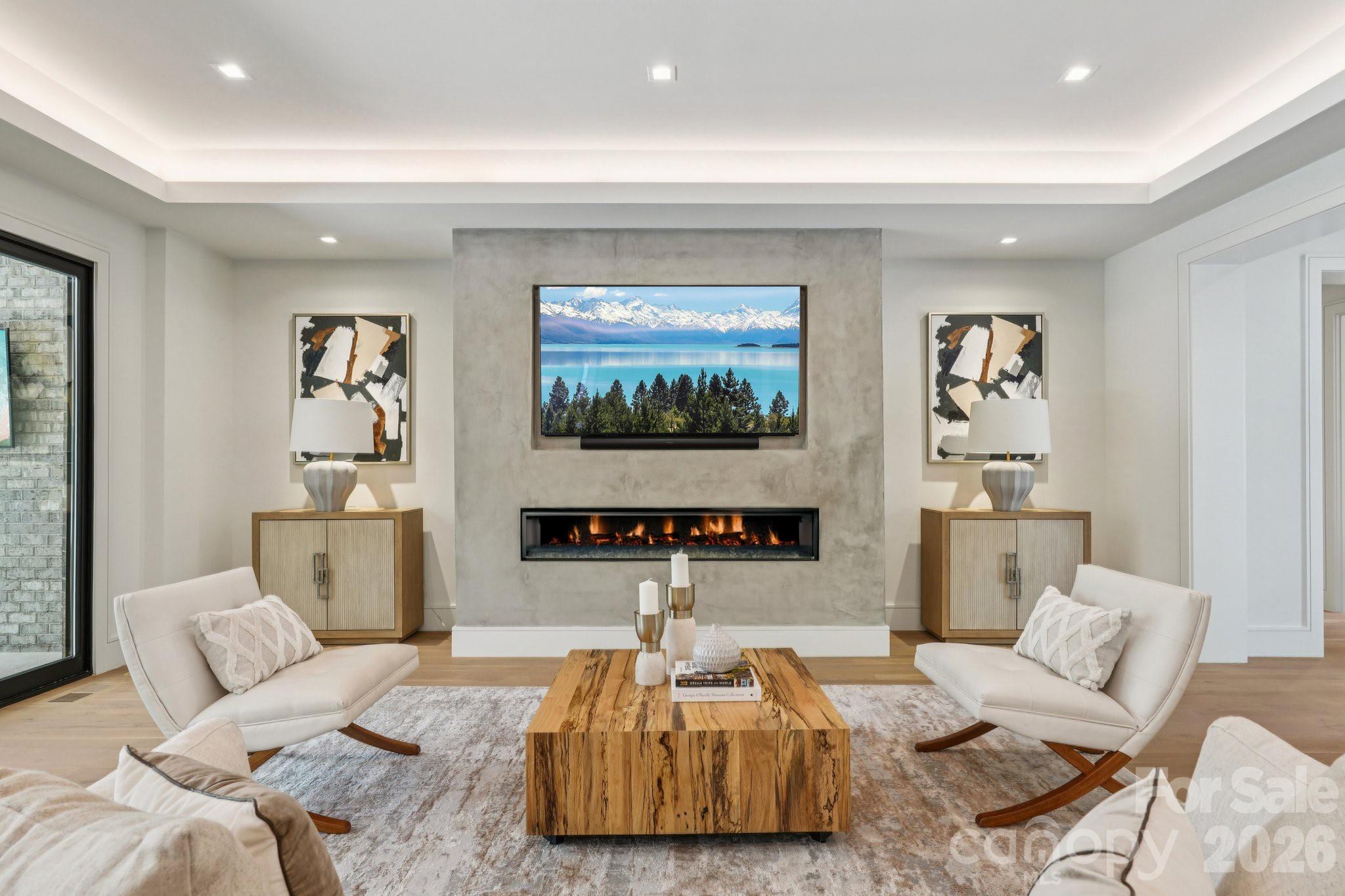 2103 Cortelyou Road Charlotte, NC 28211 - Photo 9 of 45 a living room with furniture and a large window