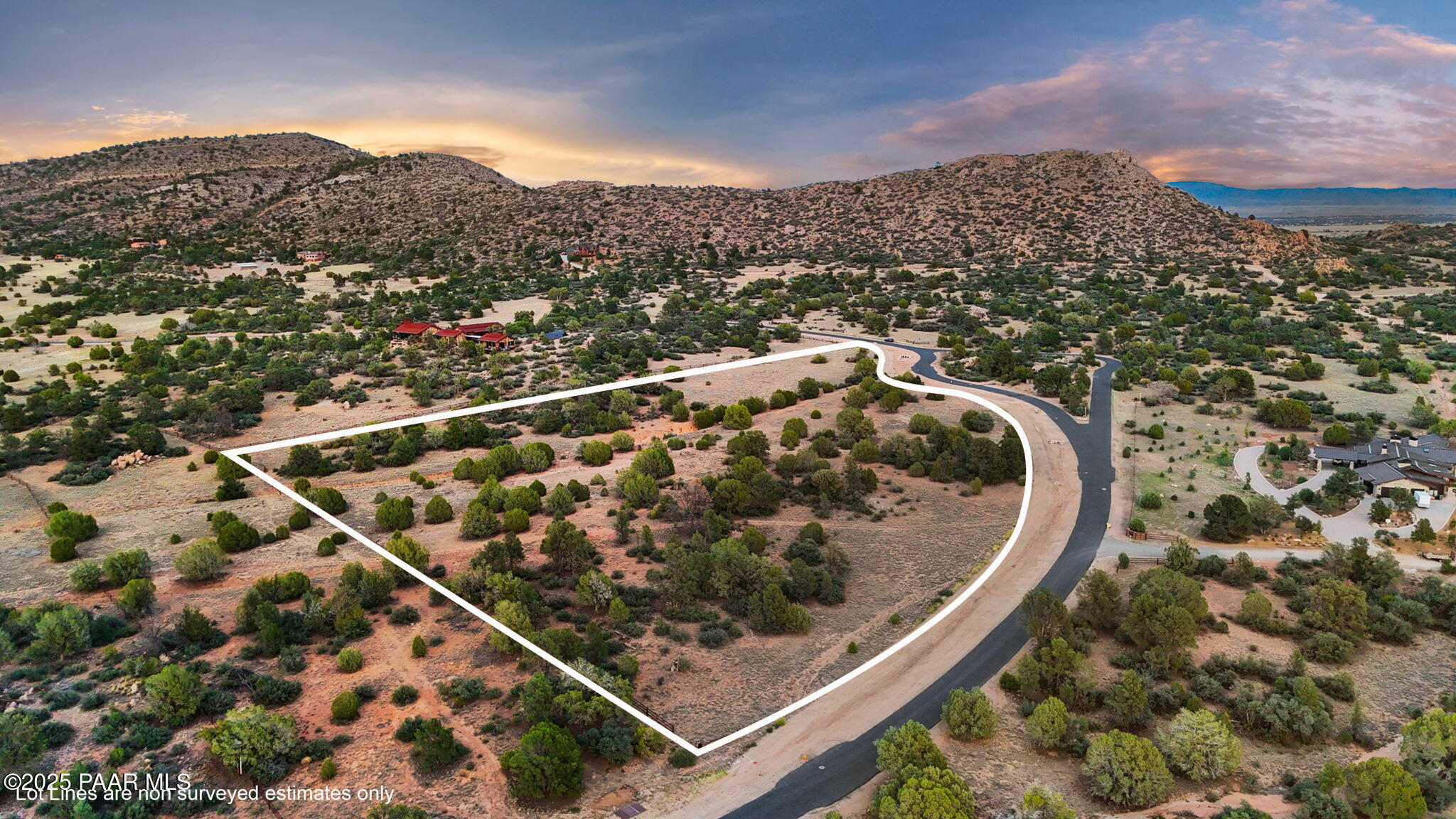 4500 West Sterling Ranch Road Prescott, AZ 86305 - Photo 8 of 37 27-Aerial_5 Lot Lines