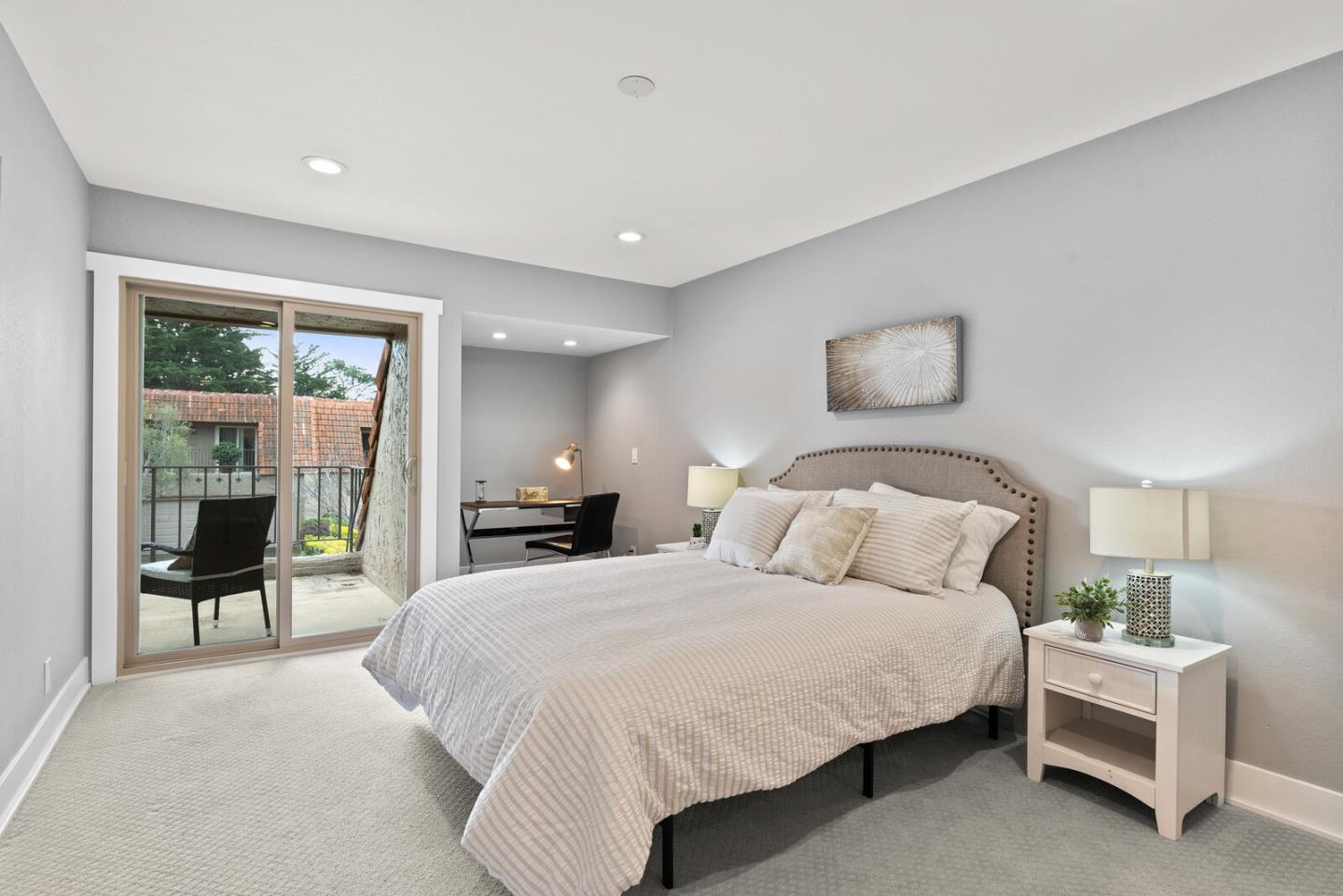 5 Rinconada Circle Belmont, CA 94002 - Photo 15 of 24 a bedroom with a bed and a table