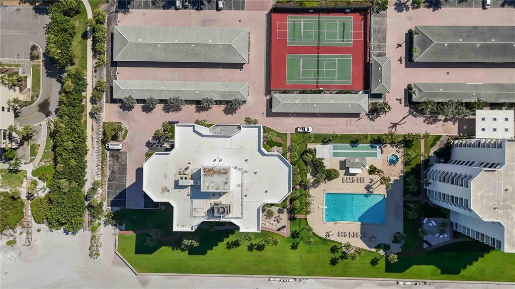 1050 Longboat Club Road, Unit 204 Longboat Key, FL 34228 - Photo 56 of 64 an aerial view of a house with outdoor space