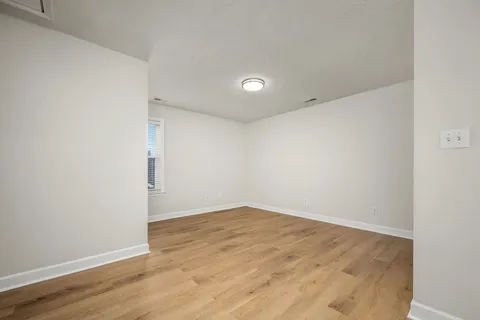 a view of empty room