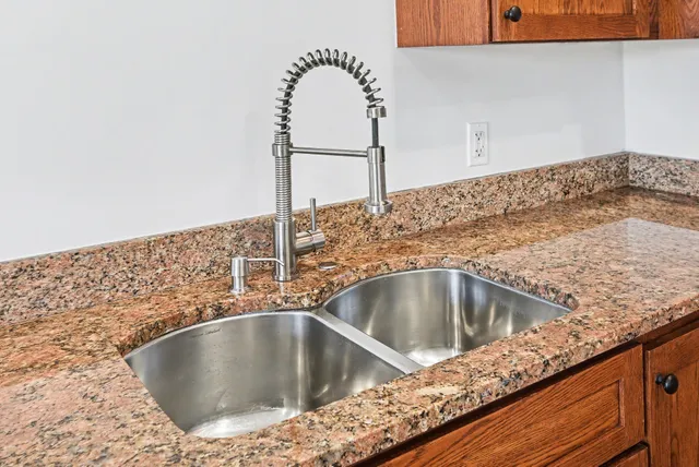 a view of a city from a big room with balcony