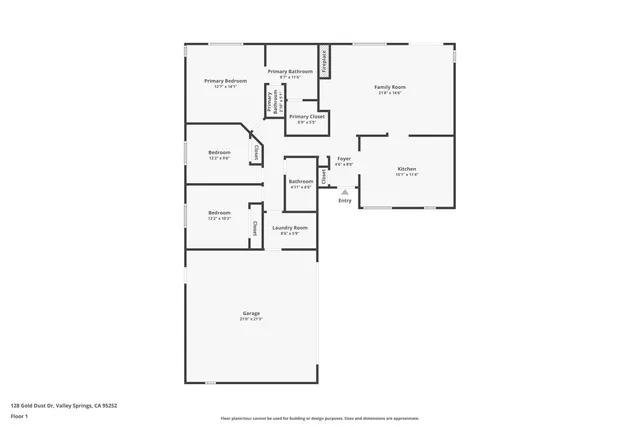 $399,500 | 128 Gold Dust Drive, Valley Springs, CA 95252
