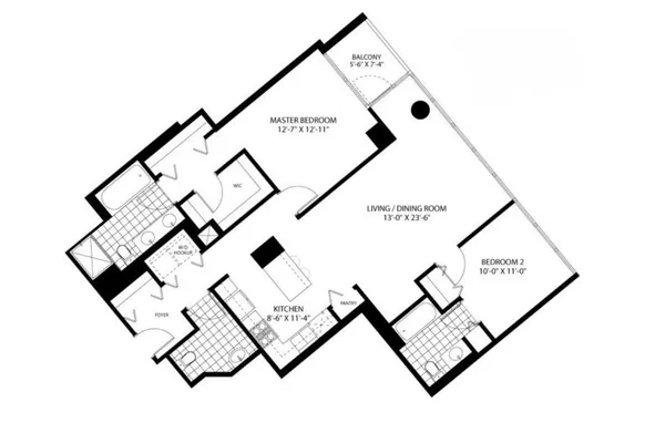 $2,750 | 1918 East Lafayette Place, Unit 1007, Milwaukee, WI 53202