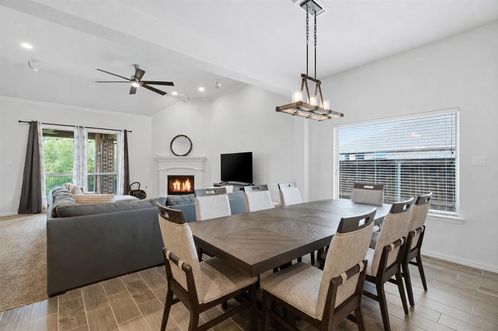 9653 Calaveras Road Fort Worth, TX 76177 - Photo 12 of 34 Combined living and dining area of 9653 Calaveras Rd, Fort Worth, TX in Tehama Bluffs