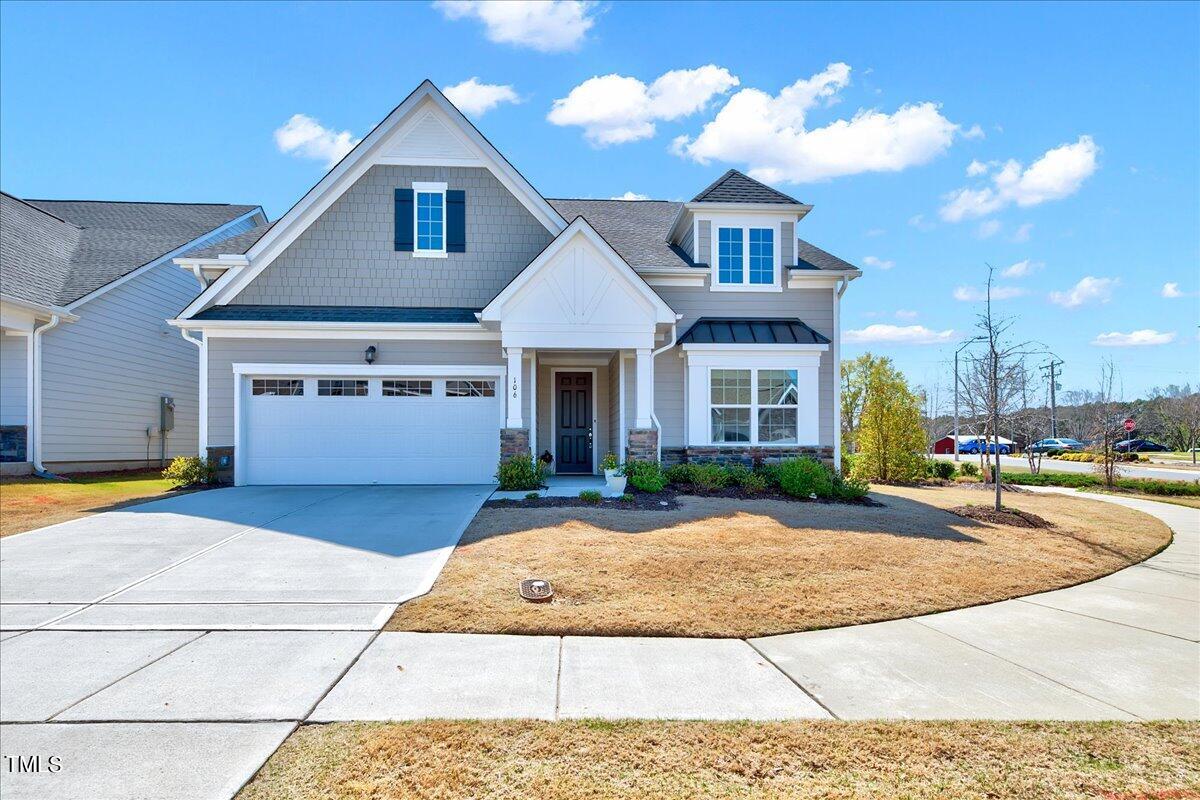 106 Mahogany Run Raleigh, NC 27610 - Photo 1 of 35 a front view of a house with entertaining space