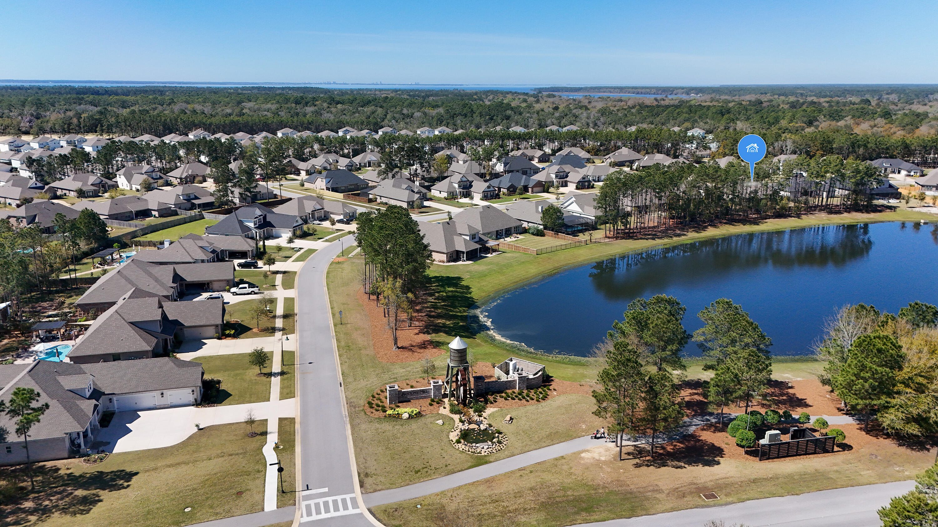 194 Mill Pond Cove Freeport, FL 32439 - Photo 55 of 89 an aerial view of multiple house