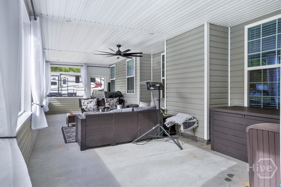 107 Buford Hill Road Eden, GA 31307 - Photo 40 of 51 REAR EXTERIOR SCREEN POORCH